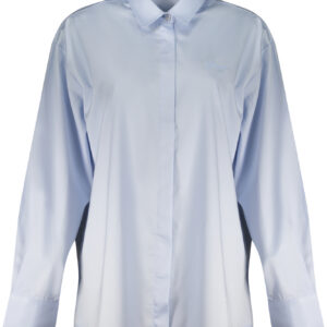 GUESS JEANS CAMICIA MANICHE LUNGHE DONNA AZZURRO