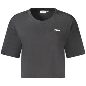 FILA T-SHIRT MANICHE CORTE DONNA NERO