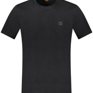 HUGO BOSS T-SHIRT MANICHE CORTE UOMO NERO