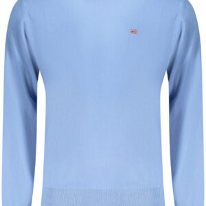NAPAPIJRI MAGLIA UOMO AZZURRO