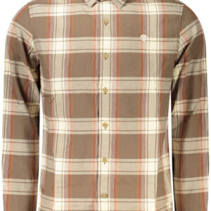 TIMBERLAND CAMICIA MANICHE LUNGHE UOMO MARRONE