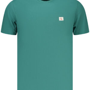 CALVIN KLEIN T-SHIRT MANICHE CORTE UOMO VERDE