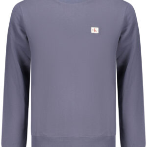 CALVIN KLEIN FELPA SENZA ZIP UOMO BLU