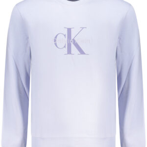 CALVIN KLEIN FELPA SENZA ZIP UOMO VIOLA