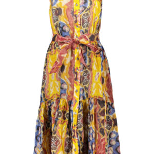 DESIGUAL ABITO LUNGO DONNA GIALLO