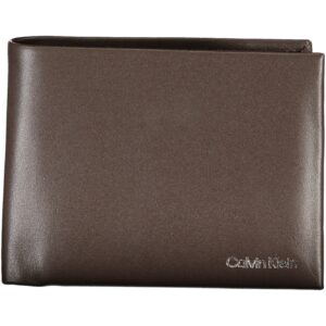 CALVIN KLEIN PORTAFOGLIO UOMO MARRONE