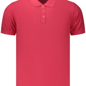 NORWAY 1963 POLO MANICHE CORTE UOMO ROSSO