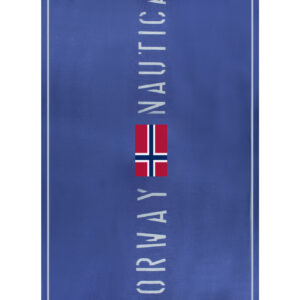 NORWAY 1963 TELO MARE UNISEX BLU