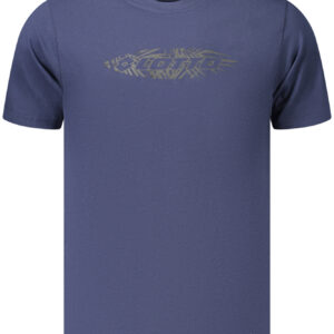 LOTTO T-SHIRT MANICHE CORTE UOMO BLU