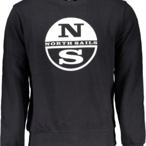 NORTH SAILS FELPA SENZA ZIP UOMO NERO