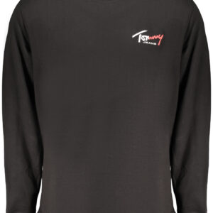 TOMMY HILFIGER FELPA SENZA ZIP UOMO NERO