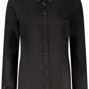GUESS JEANS CAMICIA MANICHE LUNGHE DONNA NERO