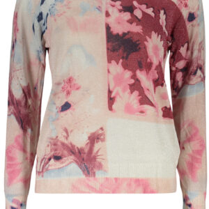 DESIGUAL MAGLIA DONNA ROSA