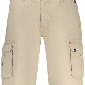 NORWAY 1963 PANTALONE BERMUDA UOMO BEIGE