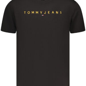 TOMMY HILFIGER T-SHIRT MANICHE CORTE UOMO NERO