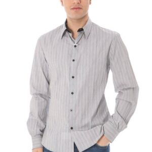 COSTUME NATIONAL CAMICIA MANICHE LUNGHE UOMO BIANCO