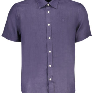 NORTH SAILS CAMICIA MANICHE CORTE UOMO BLU