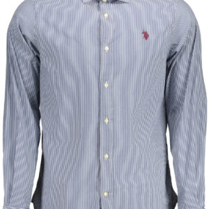 U.S. POLO ASSN. CAMICIA MANICHE LUNGHE UOMO BLU