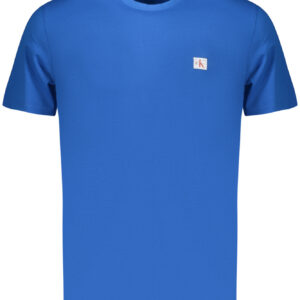 CALVIN KLEIN T-SHIRT MANICHE CORTE UOMO BLU