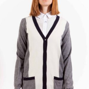 GANT CARDIGAN DONNA GRIGIO