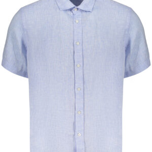 NORTH SAILS CAMICIA MANICHE CORTE UOMO AZZURRO