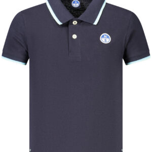 NORTH SAILS POLO MANICHE CORTE BAMBINO BLU