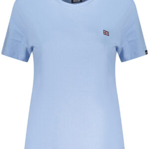 NORWAY 1963 T-SHIRT MANICHE CORTE DONNA AZZURRO