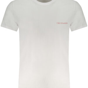 TRUSSARDI T-SHIRT MANICHE CORTE UOMO BIANCO