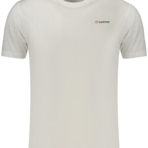 LOTTO T-SHIRT MANICHE CORTE UOMO BIANCO