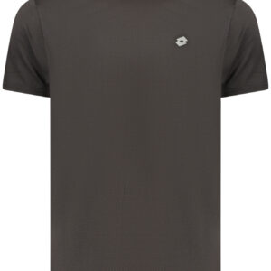 LOTTO T-SHIRT MANICHE CORTE UOMO NERO