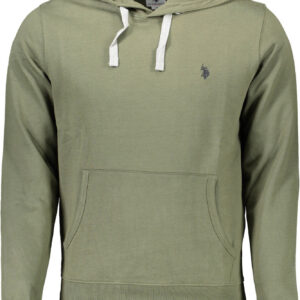 U.S. POLO ASSN. FELPA SENZA ZIP UOMO VERDE
