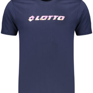 LOTTO T-SHIRT MANICHE CORTE UOMO BLU