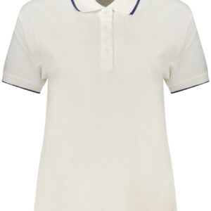 NORTH SAILS POLO MANICHE CORTE DONNA BIANCO