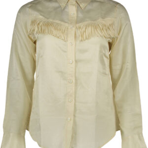 GANT CAMICIA MANICHE LUNGHE DONNA BEIGE