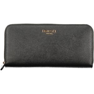 TWINSET PORTAFOGLIO DONNA NERO