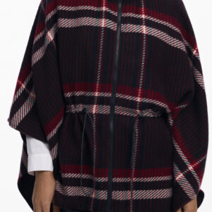 DESIGUAL PONCHO DONNA NERO
