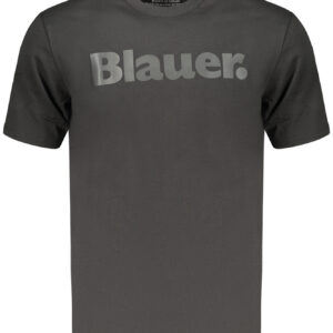 BLAUER APPAREL T-SHIRT MANICHE CORTE UOMO NERO