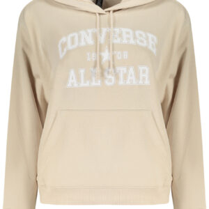 CONVERSE FELPA SENZA ZIP DONNA BEIGE