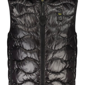 BLAUER APPAREL SMANICATO UOMO NERO