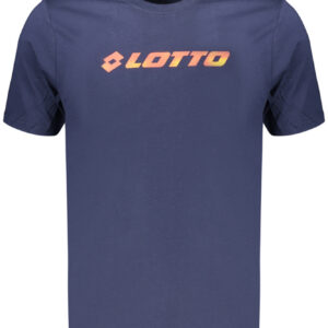 LOTTO T-SHIRT MANICHE CORTE UOMO BLU