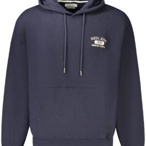 GUESS JEANS FELPA SENZA ZIP UOMO BLU