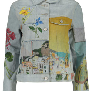 DESIGUAL GIUBBOTTO IN JEANS DONNA AZZURRO