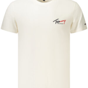 TOMMY HILFIGER T-SHIRT MANICHE CORTE UOMO BIANCO