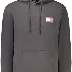 TOMMY HILFIGER FELPA SENZA ZIP UOMO NERO
