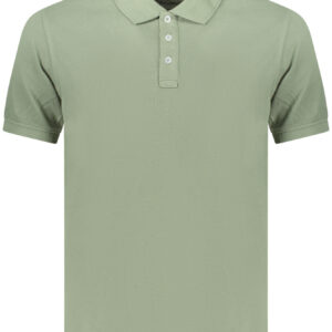 NORWAY 1963 POLO MANICHE CORTE UOMO VERDE