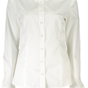 GUESS JEANS CAMICIA MANICHE LUNGHE DONNA BIANCO