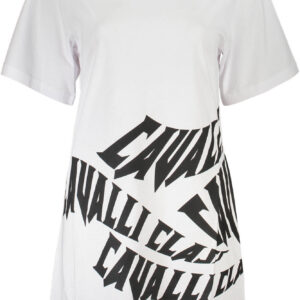 CAVALLI CLASS ABITO CORTO DONNA BIANCO