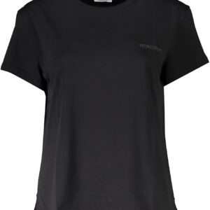 PATRIZIA PEPE T-SHIRT MANICHE CORTE DONNA NERO