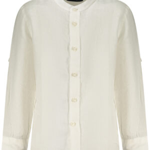 NORTH SAILS CAMICIA MANICHE LUNGHE BAMBINO BIANCO