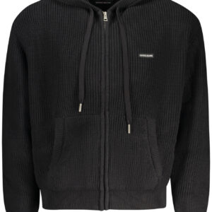 GUESS JEANS CARDIGAN UOMO NERO